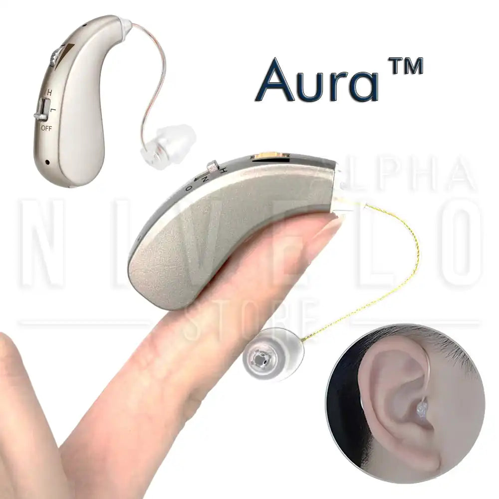 Aura™ Rechargeable Hearing Aid (OTC)
