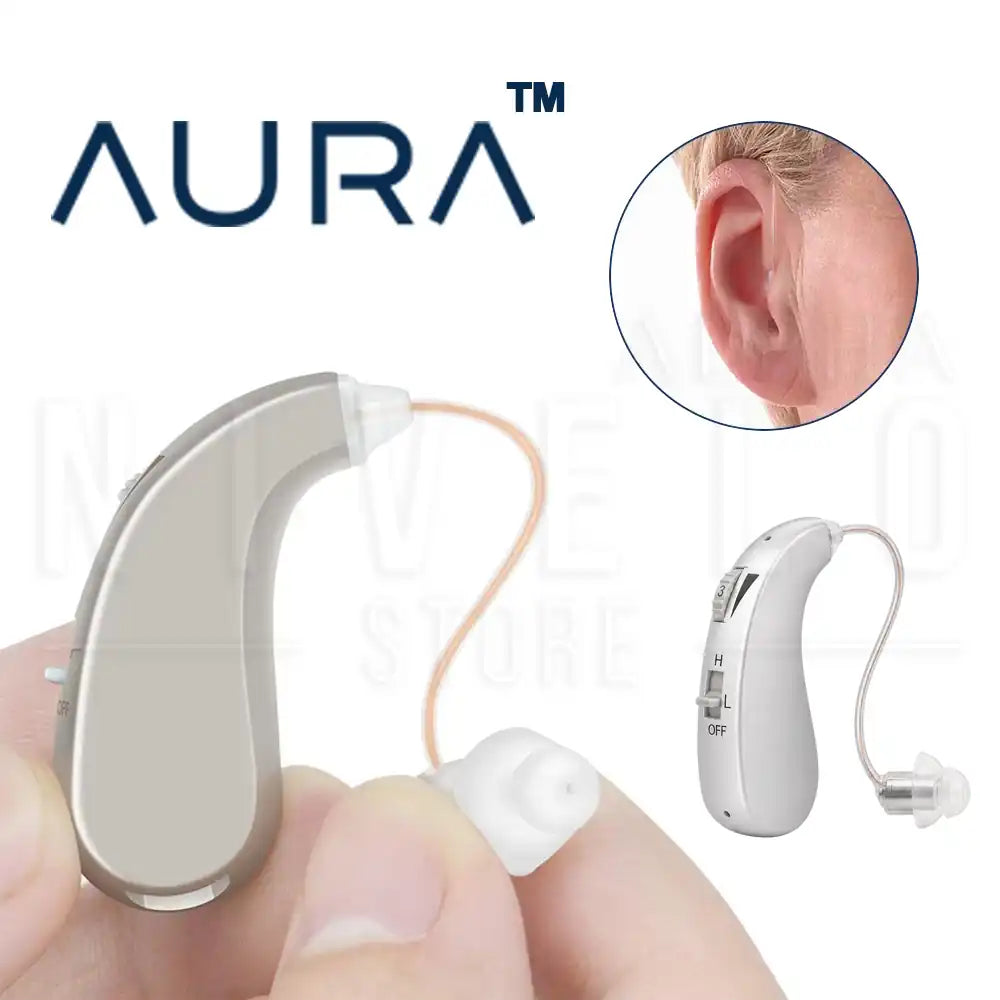 Aura™ Aparato Auditivo Recargable (OTC)