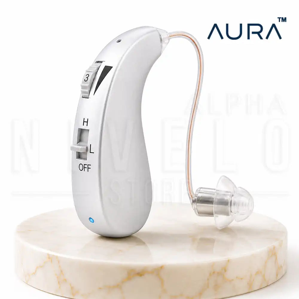 Aura™ Aparato Auditivo Recargable (OTC)