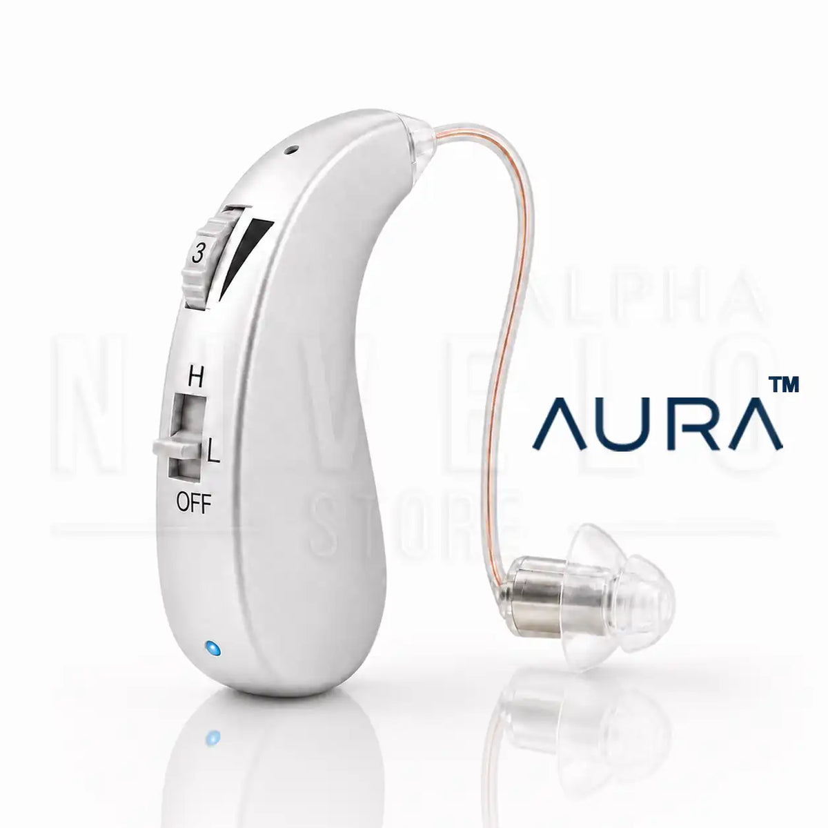 Aura™ — Aparato Auditivo Recargable (OTC)