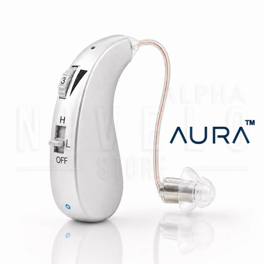 Aura™ — Aparato Auditivo Recargable (OTC)