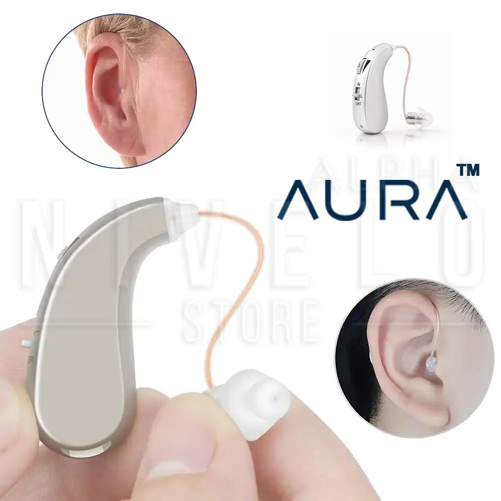Aura™ Rechargeable Hearing Aid (OTC)