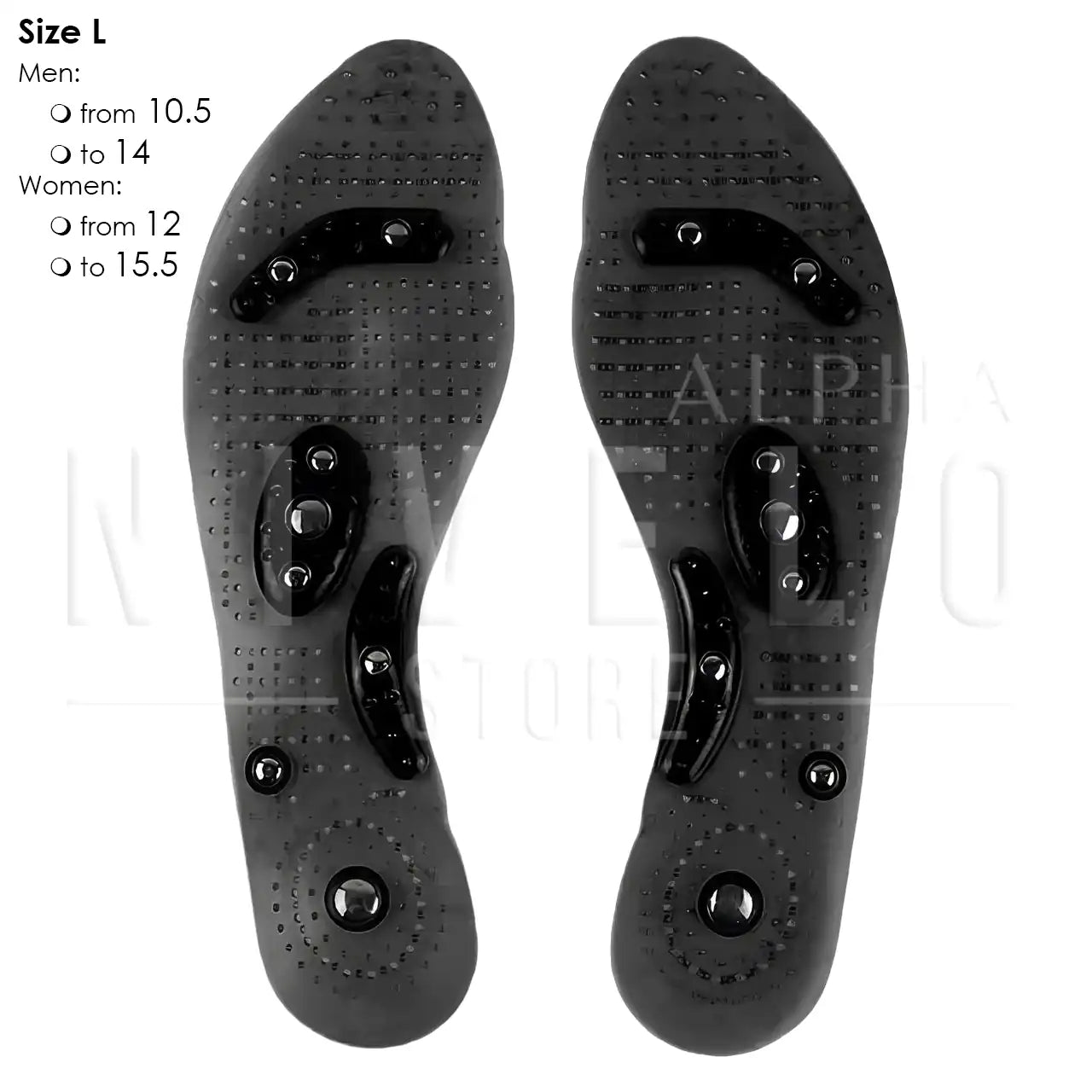 MagnetFlex™ Pain-Free Insoles - Alpha Nivelo